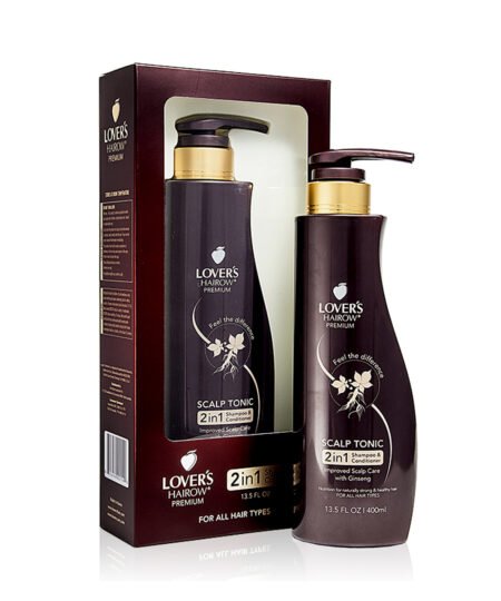 Lover's Hairow Scalp Tonic 2 in 1 - 13.5 Oz (400ml) - Shampoo &  Conditioner