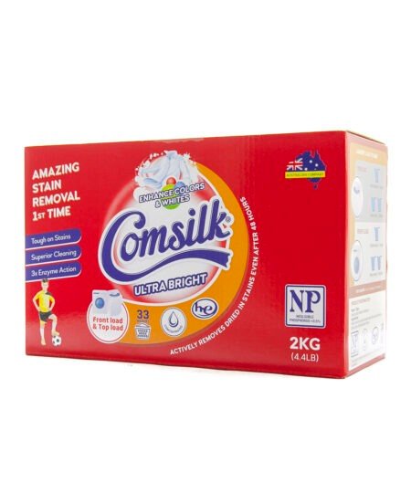 Comsilk Laundry Powder ULTRA BRIGHT 6 x 2kg