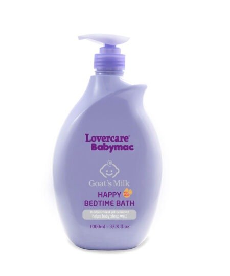 Lovercare Babymac Goat's Milk Baby Happy bedtime Bath 1L