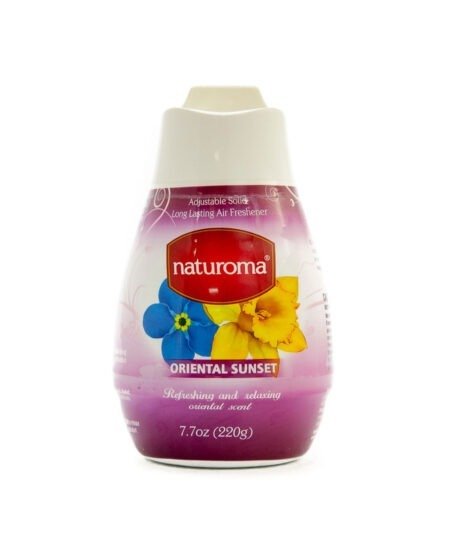 Naturoma Air Freshener Solid Gel 12 X 220g Oriental Sunset