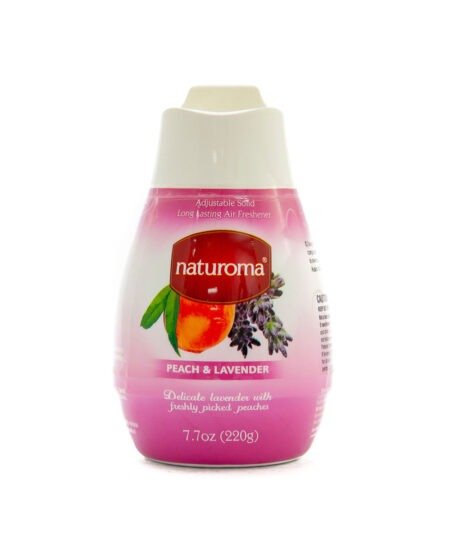 Naturoma Air Freshener Solid Gel 12 X 220g Peach & Lavender