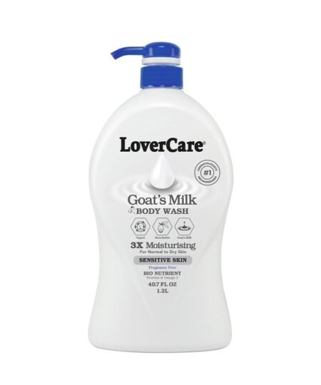 Lovercare Goat’s Milk Body Wash 40.7 Oz (1200Ml)-SENSITIVE SKIN
