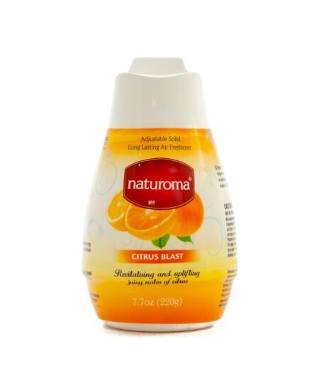 Naturoma Air Freshener Solid Gel 12 X 220g Citrus Blast
