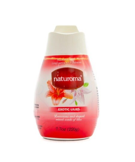 Naturoma Air Freshener Solid Gel 12 X 220g Exotic Lilies