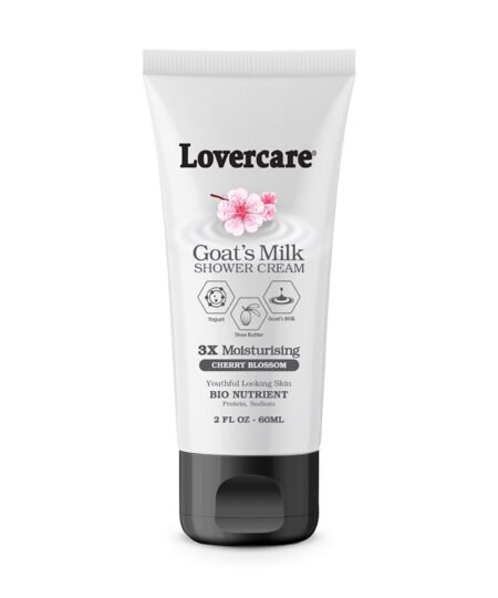 Pack of 4 - Lovercare Shower Cream 60ml Cherry Blossom