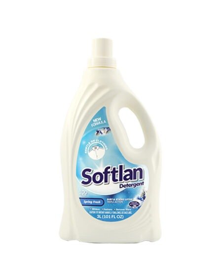 Pack of 3 - Softlan Liquid Detergents Spring Fresh 3 X 3L