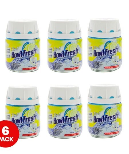 Bowl Fresh Automatic Bowl Cleaner 6 x 255g Fresh Lemon