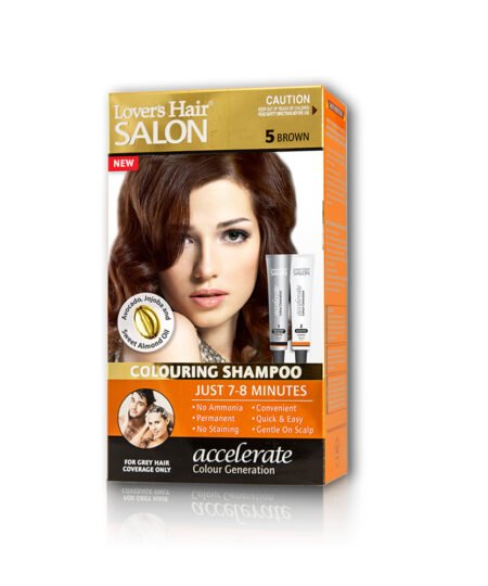 Lover's Hair Salon Colouring Shampoo 5 BROWN