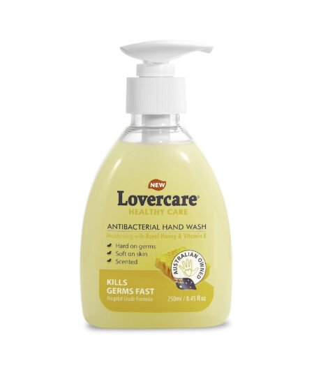 Pack of 4-Lovercare Antibacterial Hand Wash Royal Honey 8.45 fl. oz - 250ml