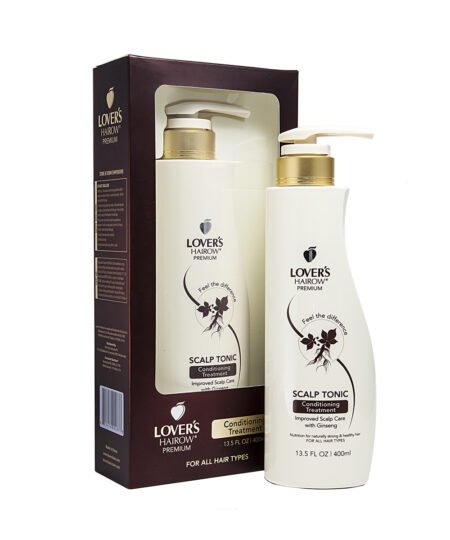 Lover's Hairow Premium Scalp Tonic Conditioning Treatment-13.5oz (400ml)