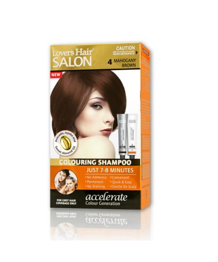Lover's Hair Salon Colouring Shampoo 4 MAHOGANY BROWN