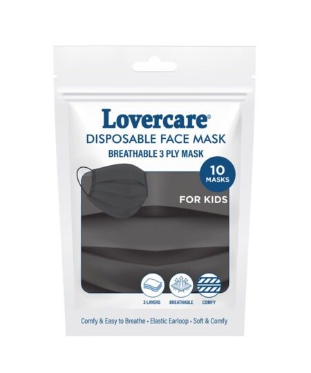 Lovercare Healthy Care Disposable Face Mask for Kids 10pc