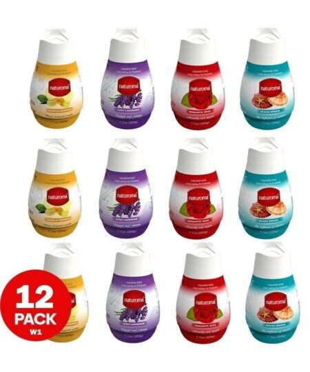 Pack of 12 -Naturoma Air Freshener Solid Gel 12x 220g (W1)