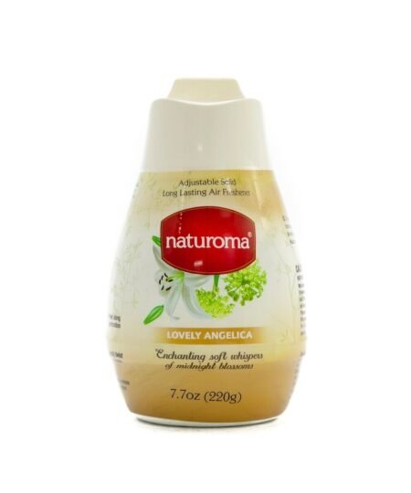 Pack of 12 -Naturoma Air Freshener Solid Gel 12x 220g -Lovely Angelica