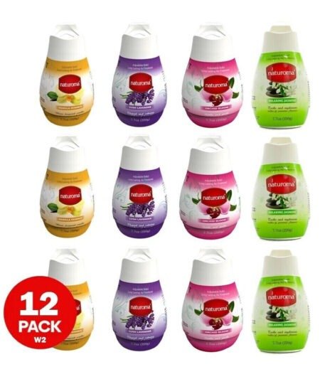 Pack of 12 -Naturoma Air Freshener Solid Gel 12x 220g (W2)